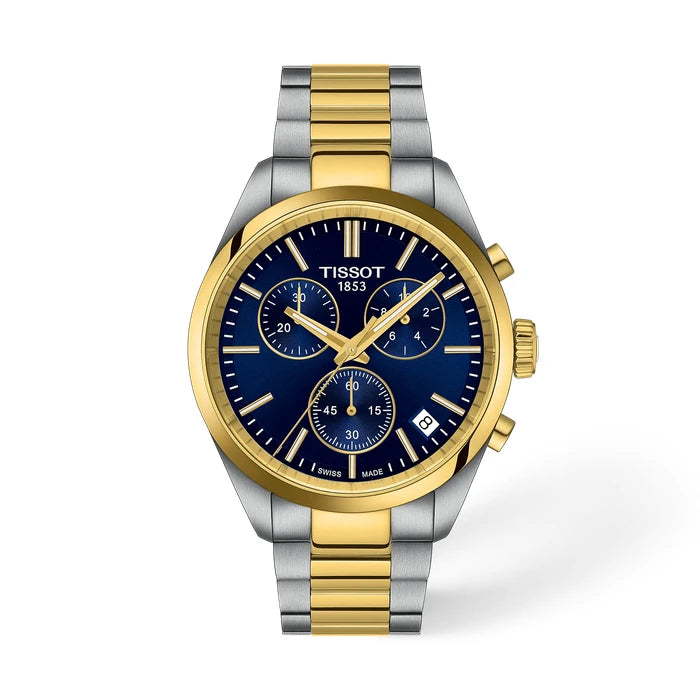 TISSOT PR 100 40mm Blue Watch T1504172204100