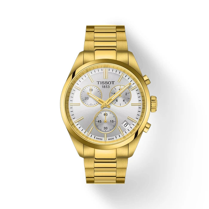 Tissot Pr 100 40Mm T1504173303100 Silver Men's Watch_1