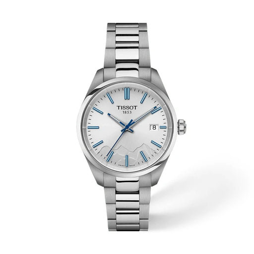 Tissot PR 100 Jungfraubahn 34mm Silver Men's Watch T1502101103101_1