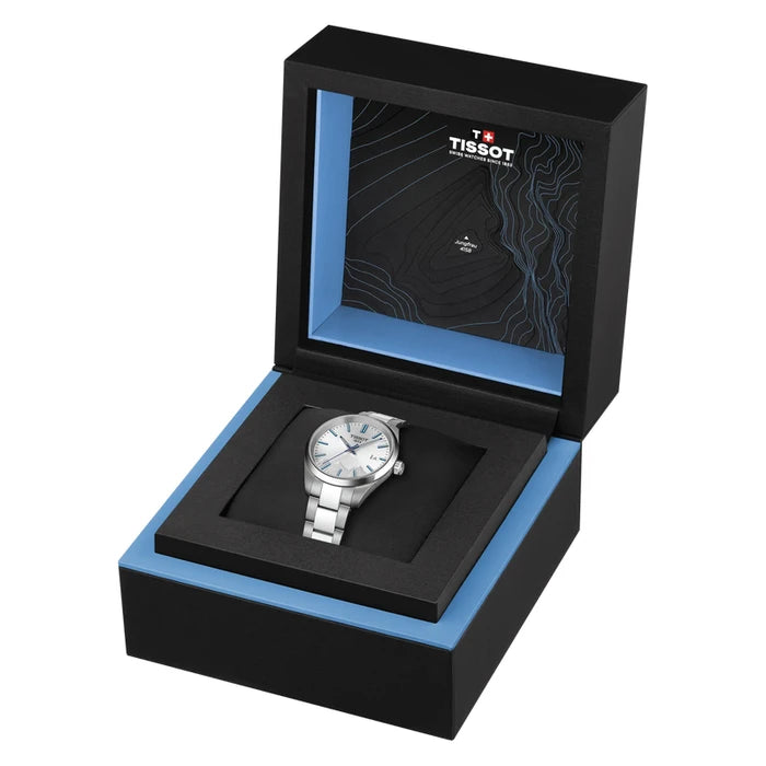 Tissot PR 100 Jungfraubahn 34mm Silver Men's Watch T1502101103101_6