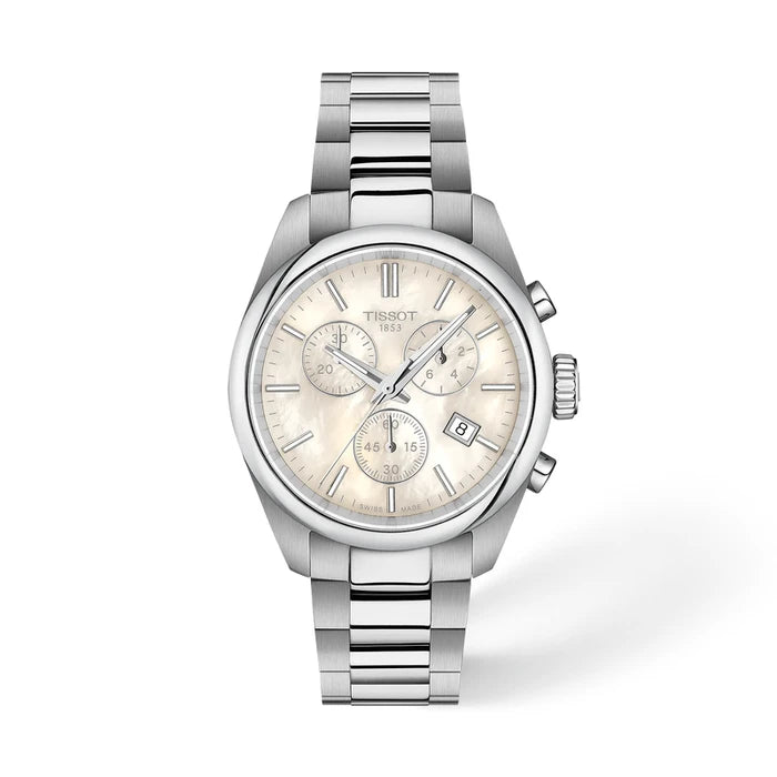 Tissot PR 100 36mm White mother-of-pearl Women's Watch T1502171111100_1