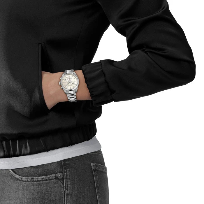 Tissot PR 100 36mm White mother-of-pearl Women's Watch T1502171111100_4