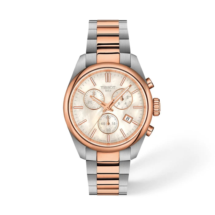 Tissot PR 100 36mm White mother-of-pearl Women's Watch T1502172211100_1