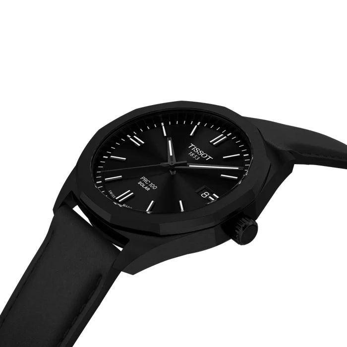 Tissot Prc 100 Solar 39Mm T1514223605100 Black Men's Watch_5