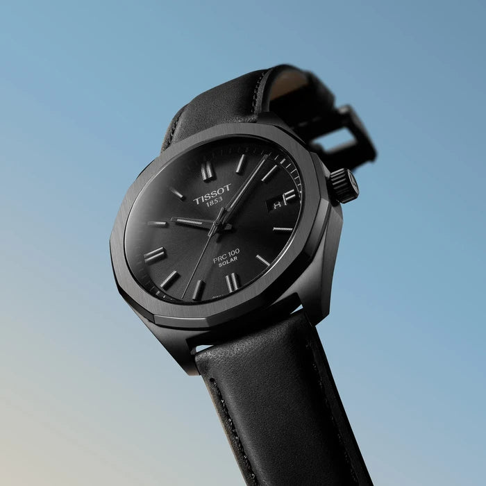 Tissot Prc 100 Solar 39Mm T1514223605100 Black Men's Watch_7