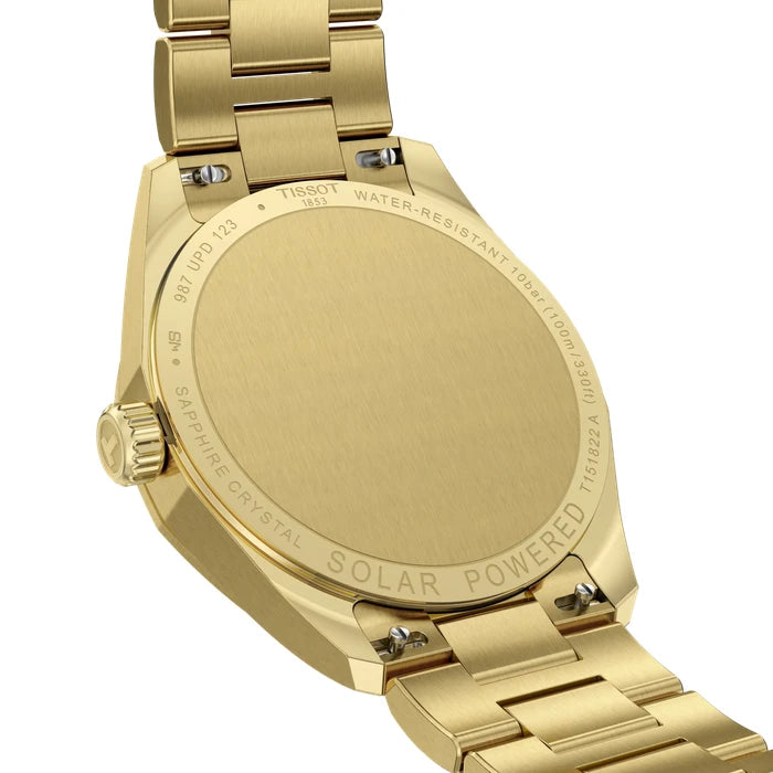 Tissot Prc 100 Solar 34Mm T1518223302100 Champagne Women's Watch_6