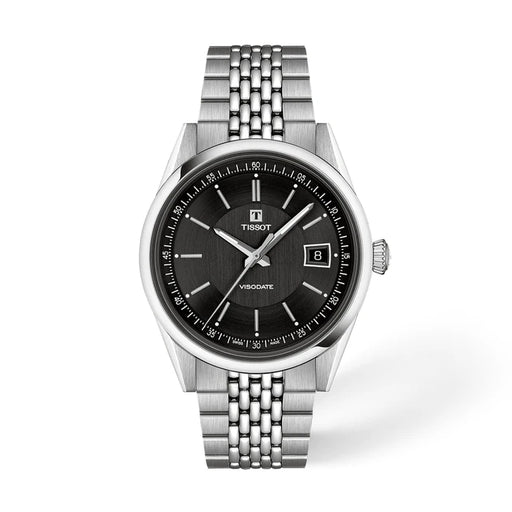Tissot Visodate 39mm Black Men's Watch T1574071105100_1
