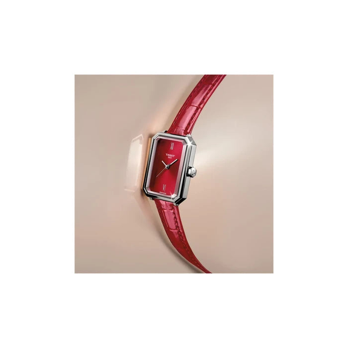 Tissot Srv 30Mm T1601101642300 Red Women's Watch_6