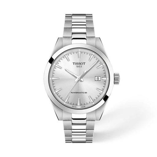 Tissot Gentleman 38mm Silver Men's Watch T1658071103100_1