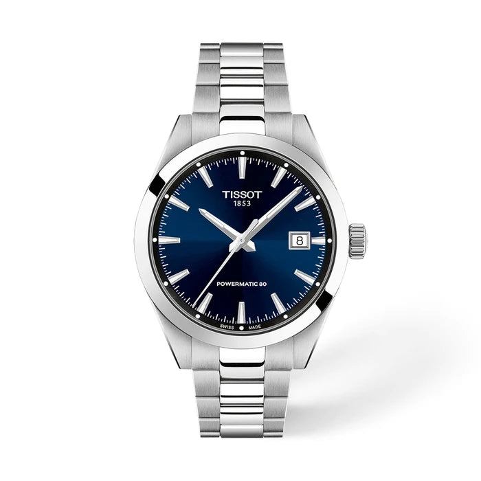 Tissot Gentleman 38mm Blue Men's Watch T1658071104100_1