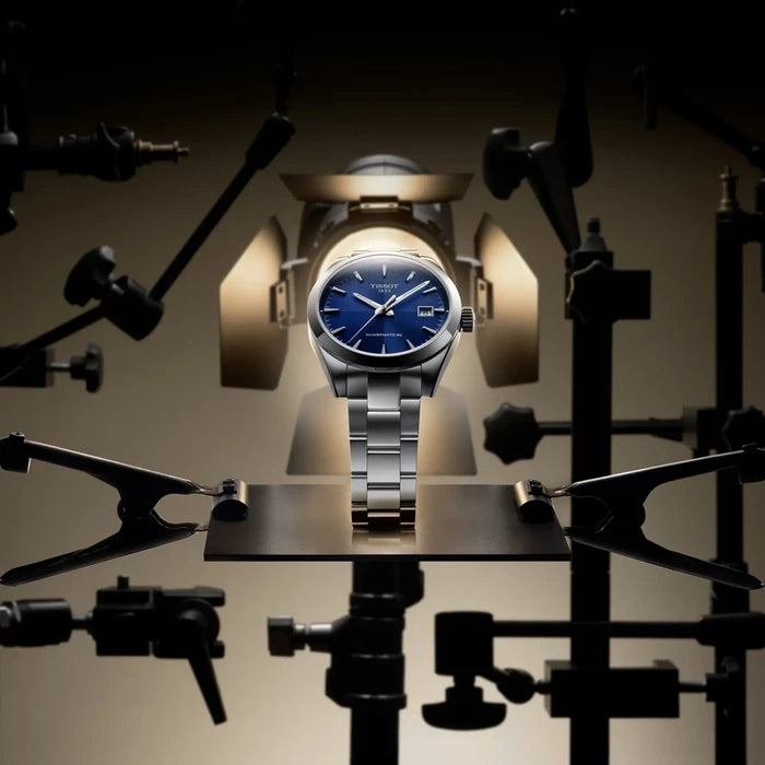 Tissot Gentleman 38mm Blue Men's Watch T1658071104100_9