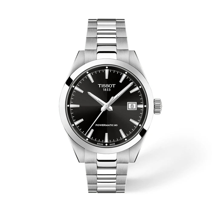 Tissot Gentleman 38mm Black Men's Watch T1658071105100_1