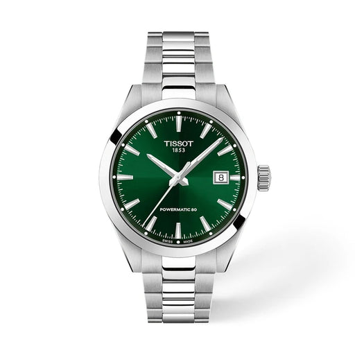 Tissot Gentleman 38mm Green Men's Watch T1658071109100_1