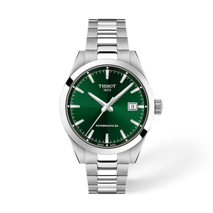 Tissot Gentleman 38mm Green Men's Watch T1658071109100_1