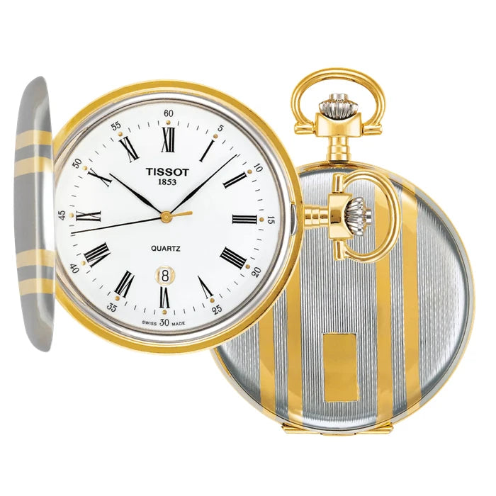 Tissot Savonnette 48.5Mm T83855313 White Unisex Watch_4
