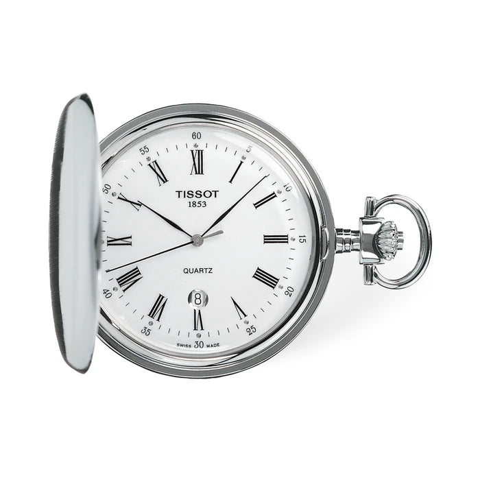 Tissot Savonnette 48.5mm White Men's Watch T83655313_1