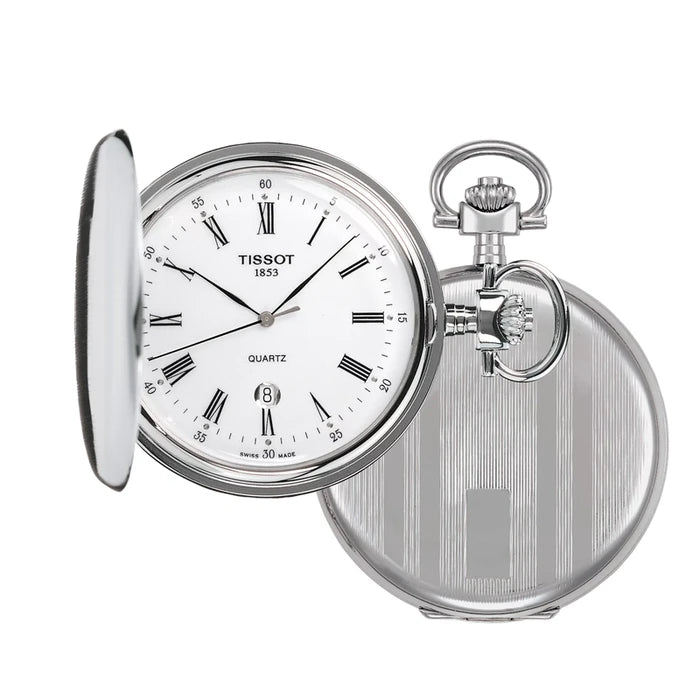 Tissot Savonnette 48.5mm White Men's Watch T83655313_4