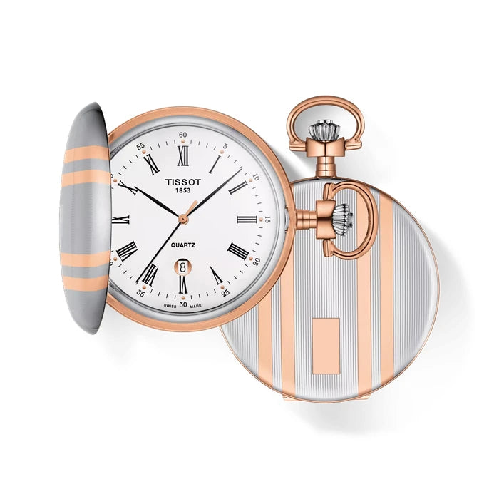 Tissot Savonnette 49.5Mm T8624102901300 White Unisex Watch_1