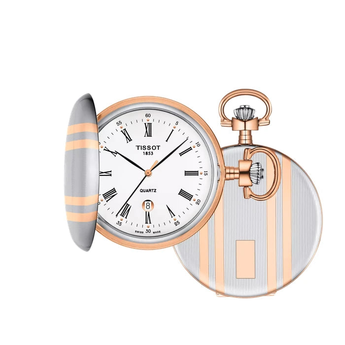 Tissot Savonnette 49.5Mm T8624102901300 White Unisex Watch_4