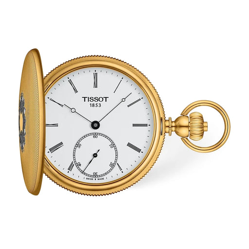 Tissot Savonnette 48.5mm White Men's Watch T8674053901300_1