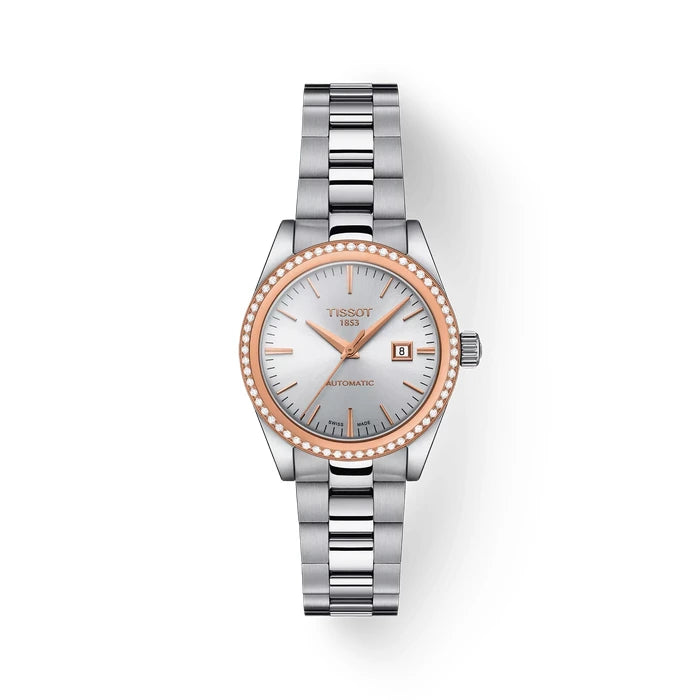 Tissot T-My Lady Gold 29Mm T9300074103100 Silver Women's Watch_1