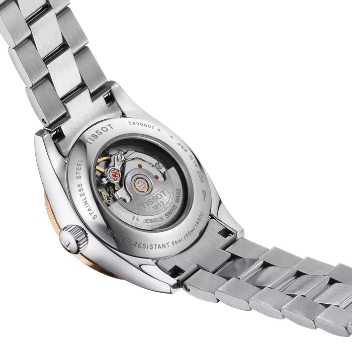 Tissot T-My Lady Gold 29Mm T9300074103100 Silver Women's Watch_6