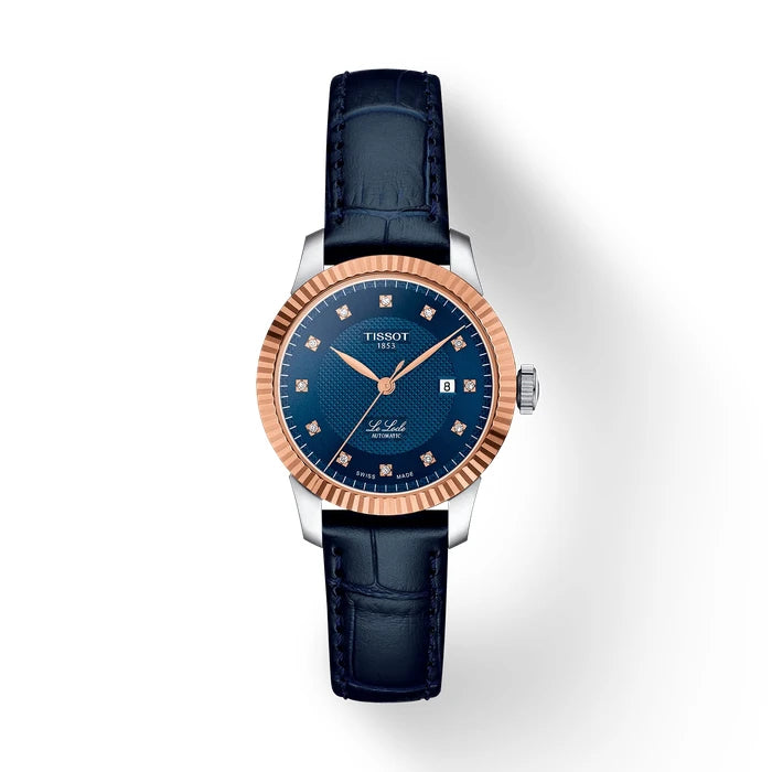 Tissot Le Locle Gold 29Mm T9322074604600 Blue Women's Watch_1