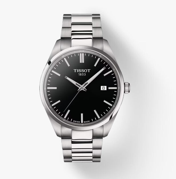 Tissot PR 100 Black Dial 40mm Quartz Watch T1504101105100
