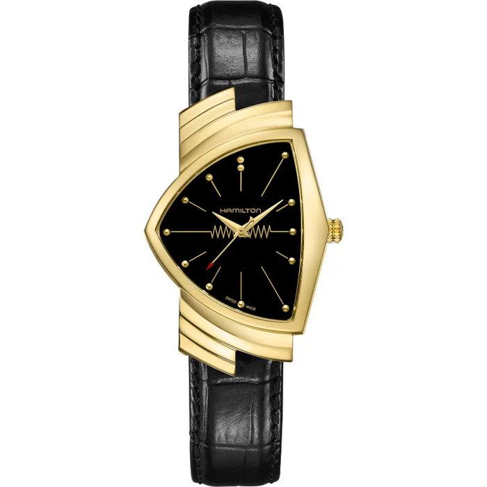 Hamilton Ventura Quartz Black Dial 32mm Men’s Watch H24301731