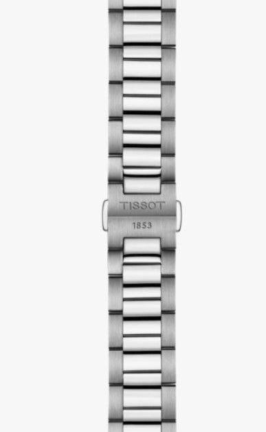 Tissot PR 100 Quartz 40mm Ice Blue Dial Steel Men's Watch T1504101135100