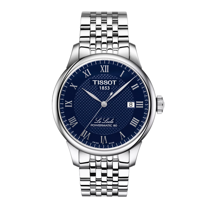 Tissot Le Locle Powermatic 80 Stainless Steel Case Men's Watch T0064071104300