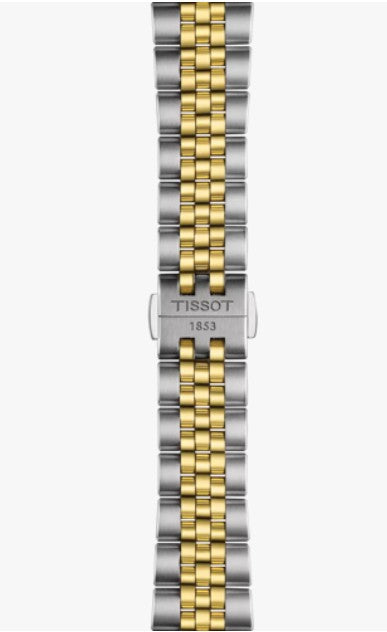 Tissot PR516 Powermatic 80 White Dial 38mm Two Toned Watch T1494072201100