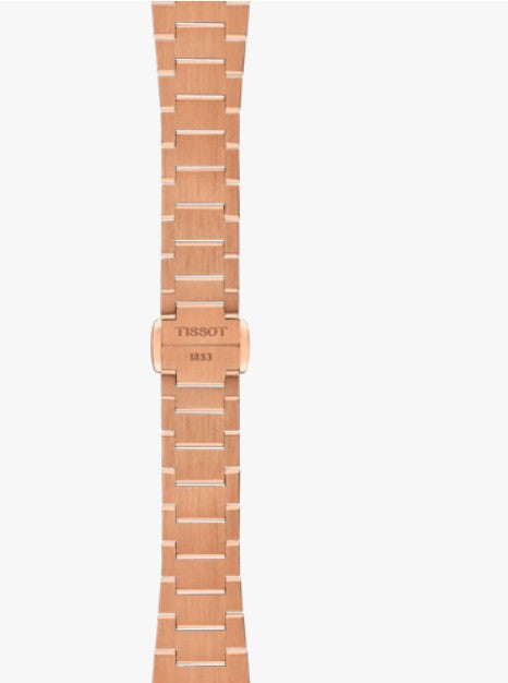 Tissot PRX 25mm Rose Gold Diamond Accent Women's Watch T1370103350600