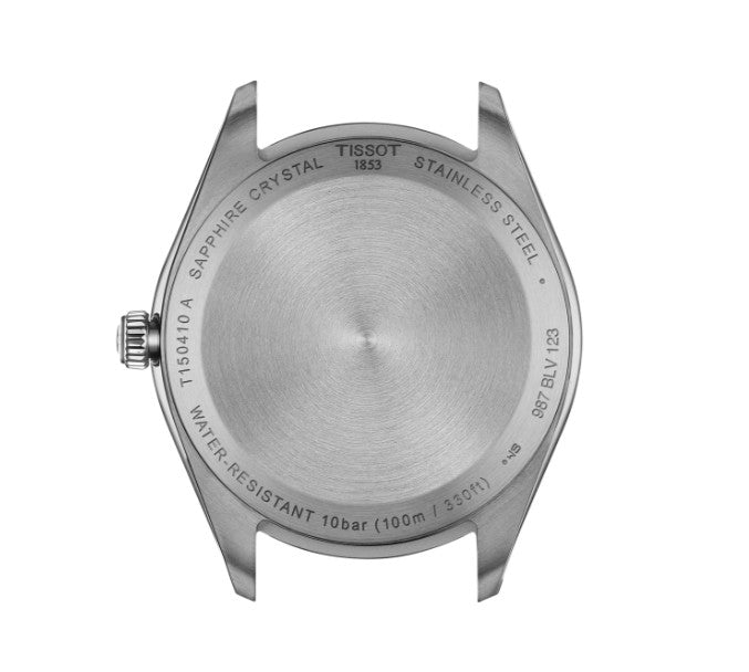 Tissot PR 100 Quartz 40mm Ice Blue Dial Steel Men's Watch T1504101135100