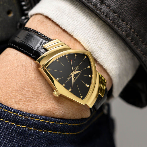 Hamilton Ventura Quartz Black Dial Watch H24301731