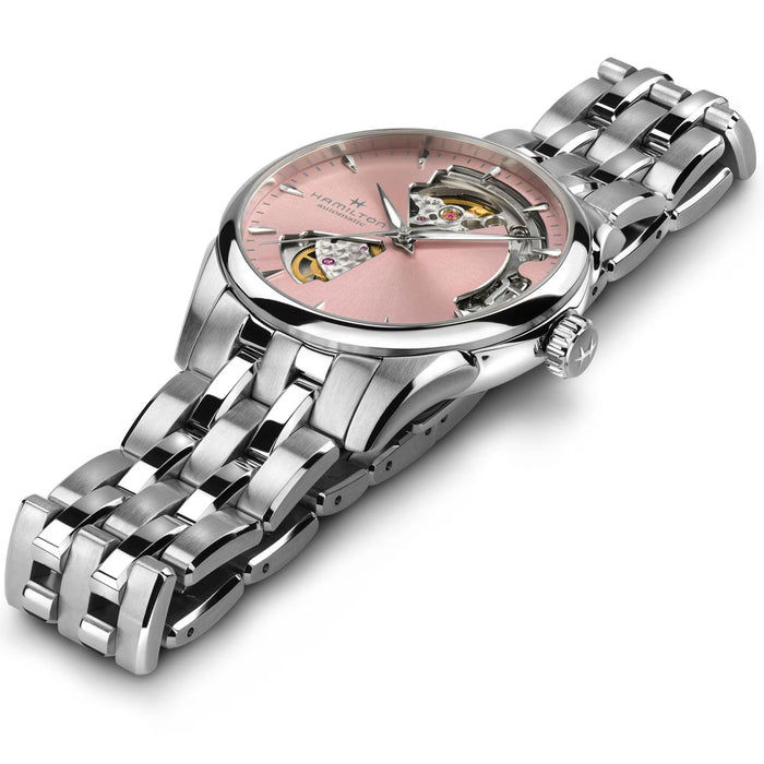 Hamilton Jazzmaster Open Heart Lady Auto Pink Dial 36mm Women’s Watch H32215170