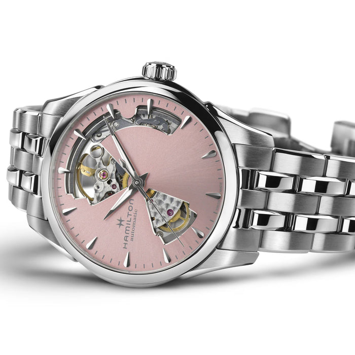 Hamilton Jazzmaster Open Heart Lady Auto Pink Dial 36mm Women’s Watch H32215170