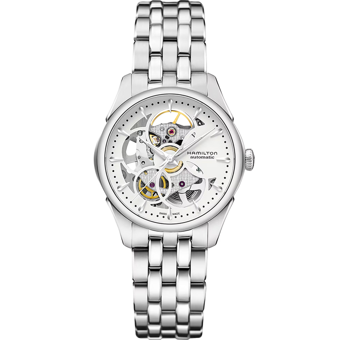 Hamilton Jazzmaster Skeleton Lady Automatic 36mm Women's Watch H32405111