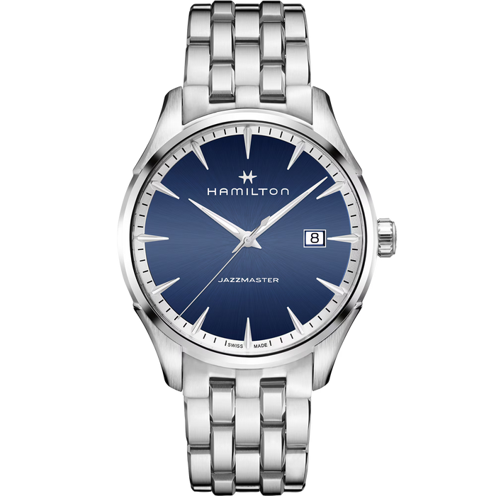 Hamilton Jazzmaster Blue Dial Watch H32451141