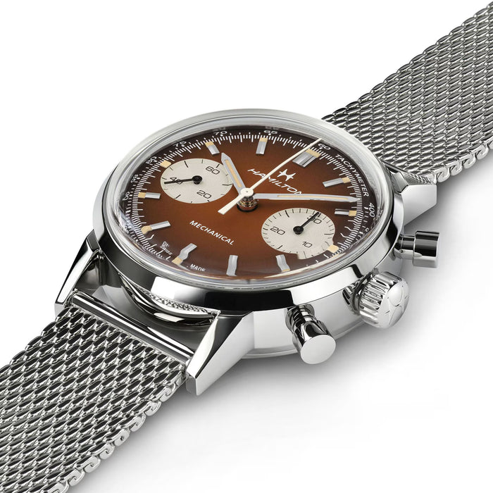 Hamilton American Classic Intra-Matic Chronograph H Green 40mm Men’s Watch H38429591