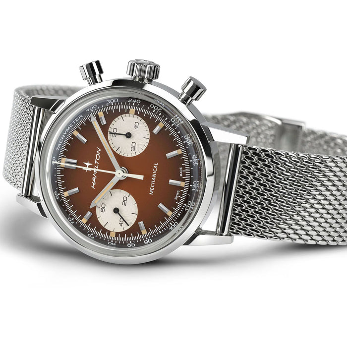 Hamilton American Classic Intra-Matic Chronograph H Green 40mm Men’s Watch H38429591