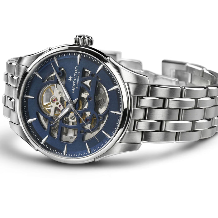 Hamilton Jazzmaster Skeleton Automatic Blue Dial 40mm Men’s Watch H42535141