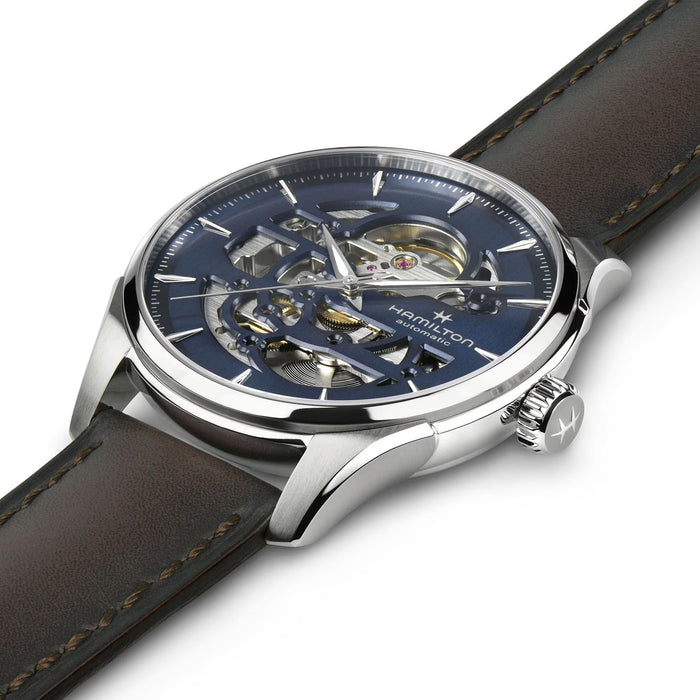 Hamilton Jazzmaster Skeleton Automatic Blue Dial Men's Watch H42535541