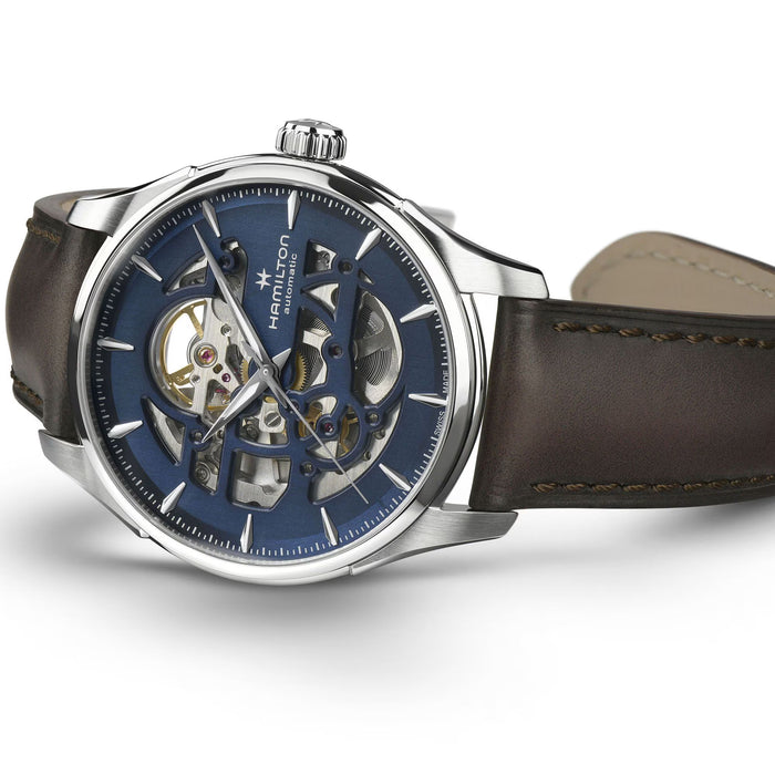 Hamilton Jazzmaster Skeleton Automatic Blue Dial Men's Watch H42535541