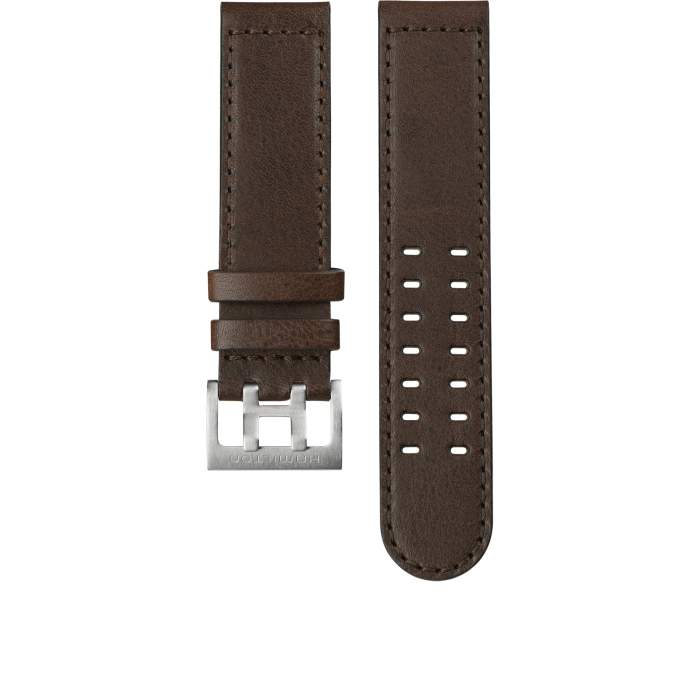 Hamilton Khaki Aviation Brown Strap 22mm H6000001151