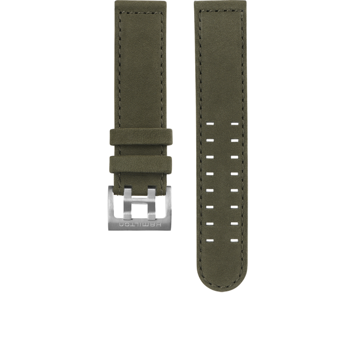 Hamilton Khaki Field Green Strap 20mm H6000001191