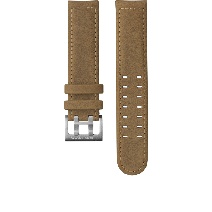 Hamilton Khaki Field Brown Strap 20mm H6000001221