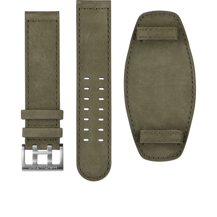 Hamilton Khaki Field Green Strap 22mm H6007171071