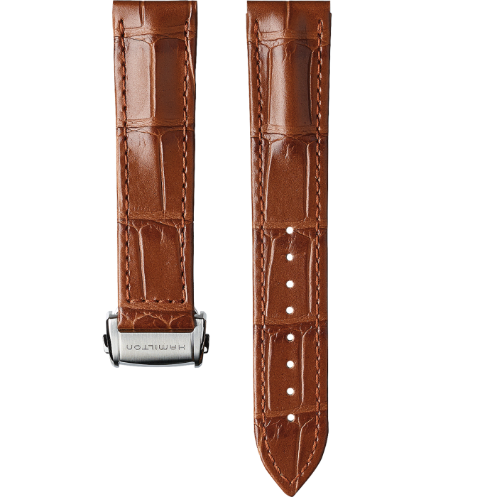 Hamilton Jazzmaster Light Brown Strap 20mm H6003241201