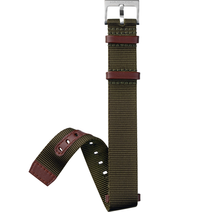 Hamilton Khaki Field Green Nato Strap 20mm XS H6006943021